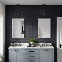 Dark bathroom